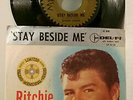 RITCHIE VALENS Stay Beside Me'59 Del-Fi Memorial RARE single w picture sleeve