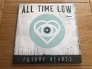 ALL TIME LOW FUTURE HEARTS CLEAR WITH WHITE SPLATTER VINYL LP NEW SEALED