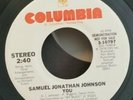 Samuel Jonathan Johnson Columbia 3-10797 YOU (RARE SOUL PROMO 45) PLAYS NEW