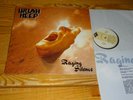 URIAH HEEP - RAGING SILENCE / GERMANY-VINYL-LP 1989 (MINT-) & INLET