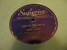 GENE AUTRY SUPERIOR 78RPM RECORD 2596 COUNTRY BLUES DAD IN THE HILLS