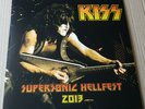 kiss - supersonic hellfest 2013  -2 x  lp + poster -white vinyl -