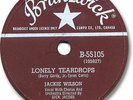 Rare 1959 JACKIE WILSON Rock’n Roll 78 RPM Record. Lonely Teardrops