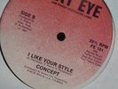 RARE BOOGIE FUNK Concept - i like your style SEALED OG 1987 Fat Eye GRAIL SLAPS