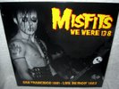 MISFITS We Were 138 LP PUNK ROCK Hardcore LIVE RECORDINGS Limited Import SEALED