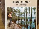 Duane Allman of Allman Brothers double vinyl record album Duane Allman Anthology