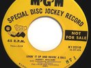45 RPM ROCKABILLY AUDREY WILLIAMS, LIVIN' IT UP AND HAVING A BALL / AINT NOTHING