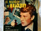 JOHNNY HALLYDAY  Madison Twist Rare 1962 EP Spain PS Unique Languette ESPAGNE EX