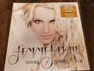 BRITNEY SPEARS FEMME FATALE LIMITED EDITION GOLD Colored Vinyl
