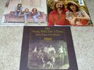 CROSBY, STILLS, NASH and YOUNG: 3 LP Lot; DEJA VU; Self-Titled; WIND (Shrink)