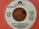 BUCKINGHAM NICKS   DON'T LET ME DOWN AGAIN   PROMO NMT POLYDOR   FLEETWOOD MAC
