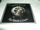 Motörhead - The Wörld Is Yours Silver LP Iron Maiden Black Sabbath Judas Priest