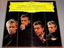 BEETHOVEN OVERTURES HERBERT VON KARAJAN 2 LP IMPORT