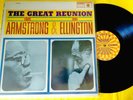 LOUIS ARMSTRONG & DUKE ELLINGTON The Great Reunion LP ROULETTE SR-52103