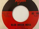 Bossa Popcorn Noir 45 JEAN LOUISE Blue Bossa Nova/Halfway In Love HEAR Accent
