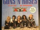 Guns N’ Roses UK 12” Vinyl 45rpm ‘It’s So Easy’ ‘Mr.Brownstone’+Two Live Tracks