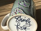 Shirley Kent hand Signed Mug Created by Shirley. Rare Collectable. 100 only.