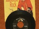 super rare ELVIS PRESLEY 47 7035 JAILHOUSE ROCK /TREAT ME NICE silver line