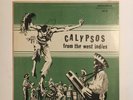CALYPSOS FROM THE West Indies   TRADITIONAL CARIBBEAN MUSIC LP
