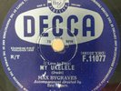 Max Bygraves My Ukelele 78 Rpm Gramophone Record