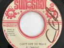 AL CAMPBELL Can't Get No Peace SUNSHOT 45 Rare Roots Reggae HEAR