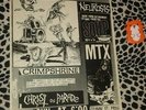 FOD NEUROSIS CRIMPSHRINE CHRIST ON PARADE ORIGINAL FLYER  GILMAN PUNK KBD RARE