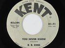 Blues 45 - B.B. King - You Never Know - Kent - mp3