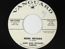 Folk Rock 45 - Mimi & Richard Farina - Reno Nevada - Vanguard - VG++ mp3