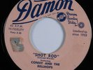Instrumental Rockabilly 45 CONNY & BELLHOPS Shot Rod DAMON HEAR