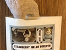 The Beatles “Strawberry Fields Forever” 1967 tab cut picture sleeve + nm record