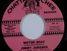 Glam Psych 45 JIMMY JUKEBOX Motor Boat CHATTAHOOCHEE VG+ kim fowley HEAR