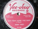 JIMMY REED-AIN'T THAT LOVIN' YOU BABY ON VEE-JAY BLUES 78RPM-VG+