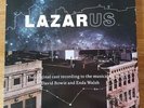 DAVID BOWIE - LAZARUS ORIGINAL CAST RECORDING - 3 LP SET GATEFOLD COVER BOOKLET