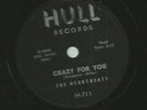 DOOWOP R&B 78 - HEARTBEATS - CRAZY FOR YOU - HEAR -1955 HULL 711