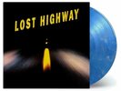 LOST HIGHWAY, SOUNDTRACK, BLUE COLORED VINYL 2LP SET, GATEFOLD #'ED LIMITED ED