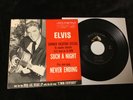 ELVIS PRESLEY 45 47-8400 SUCH A NIGHT/NEVER ENDING NM/EX VERY NICE PS