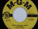 Rockabilly 45 CECIL CAMPBELL Rock and Roll Fever MGM HEAR