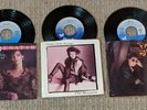 3 PAT BENATAR VINYL 45 RECORD PICTURE SLEEVE WE BELONG SEX AS A WEAPON FREE SHIP