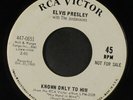 ELVIS PRESLEY: Joshua Fit The Battle 45 (dj, plays well) Oldies