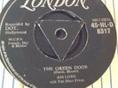 1950 S7 Vinyl.Original Version.The Green Door.Jim Lowe.nr Mint.