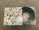 Led Zeppelin III Rock Record lp original vinyl album wheel