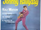 EP espagnol de Johnny Hallyday Hispavox 27-58 Kili Watch vinyle label sigle noir