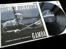 Rossini: Overtures - Pierino Gamba / LSO **Decca SXL 2266 WBg ED1 LP**
