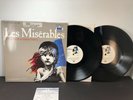 London Cast LES MISERABLES 2 LP  Vinyl UK Press W/ Original Ticket Stub