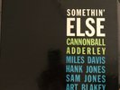Cannonball Adderly Somethin' Else Blue Note BL1595  Original 47 W 63rd NYC VG+