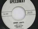 45 RPM, PSYCHABILLY, SURF INSTR. ROCKER, DON AND THE CHEVELLS, /INNER LIMITS