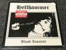 HELLHAMMER-BLOOD INSANITY-2016 WHITE VINYL 7