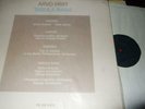 KREMER/JARRETT : PÄRT TABULA RASA LP 1984 ECM GERMANY +BOOKLET