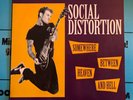 SOCIAL DISTORTION Somewhere Between Heaven & Hell Spain Promo LP VG+/NM Punk