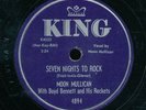 78tk-Rockabilly-KING 4894-Moon Mullican w/Boyd Bennett-(Seven Nights to Rock)